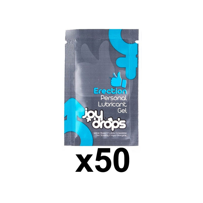 Joy Drops Dosettes Lubrifiant Effet Erection Dure 5ml x50